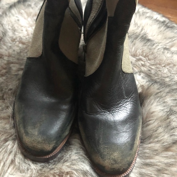 FREE PEOPLE - Farylrobin rare canvas & leather - Picture 3 of 9